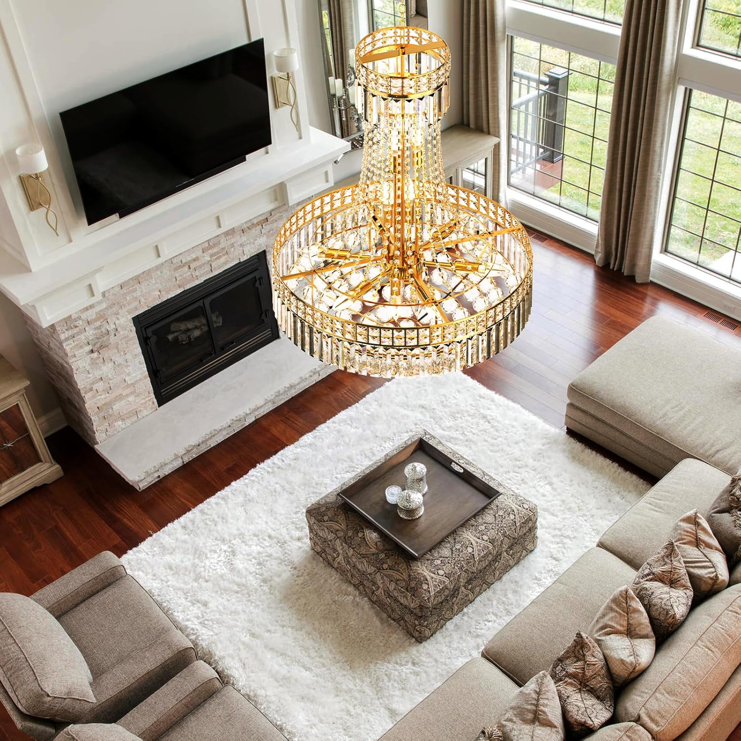 Golden Empire Luxury Chandelier